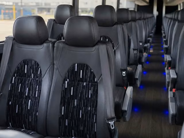brooklyn center charter bus interior